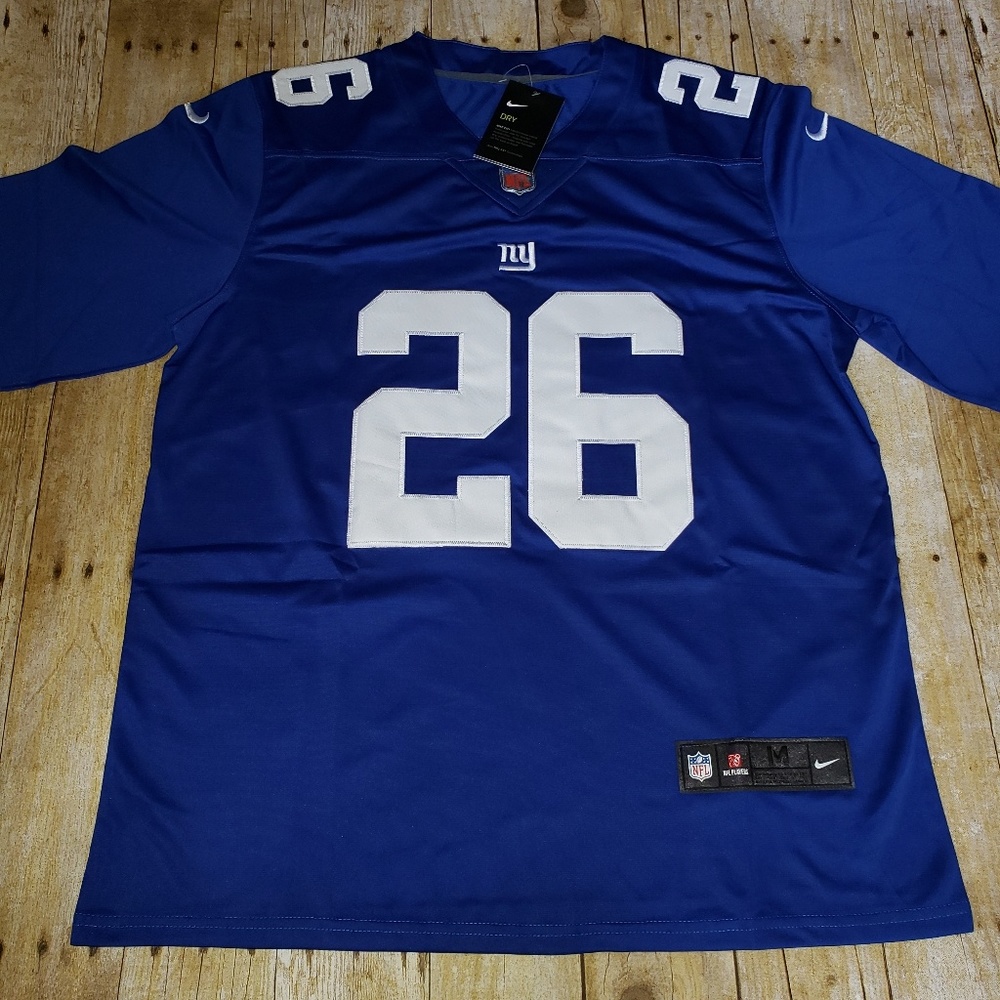 Saquon Barkley Blue Giants Jersey size M NWT